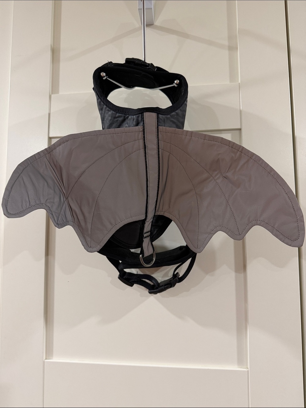 Dog  Bat Wings Costume Harness - Gray